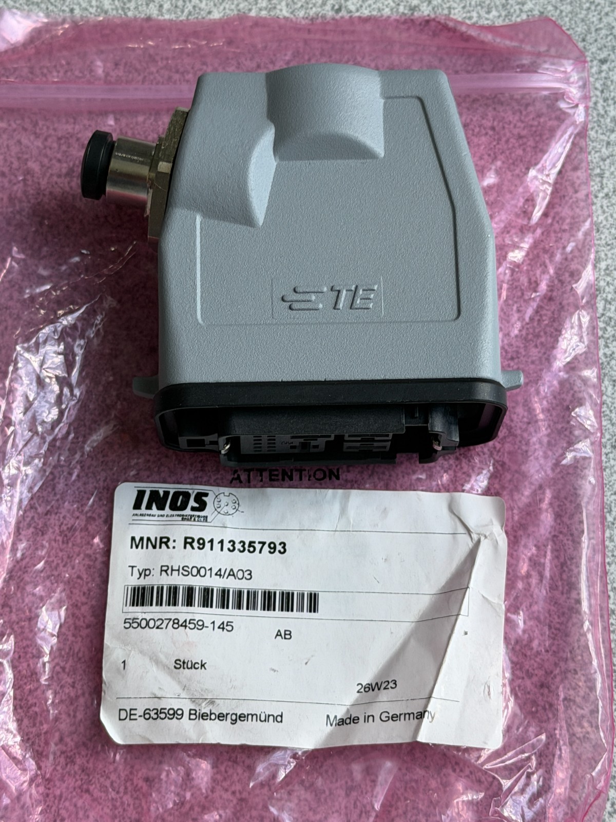 NEW Bosch Rexroth Tyco RHS0014/C03 R911335793 Terminal Connector, M12