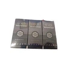 The Most Wanted Azzaro Eau De Parfum INTENSE Sample Spray 0.04oz 1.2ml New X 3