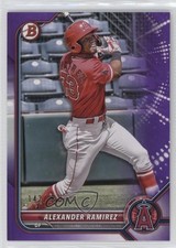 2022 Bowman Prospects Purple Border 142/250 Alexander Ramirez #BP-38 14mx