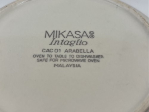 2 Mikasa Intaglio Arabella 61/4" Müsli Suppe Allzweck Schüsseln Ofen zu Tisch - Bild 7 von 7