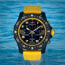 2020 Breitling Endurance Pro Yellow 44mm Men's Watch X82310A41B1S1 - Full Set