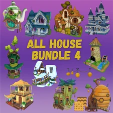 Disney Dreamlight Valley ALL Houses bundle 4
