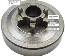 Kit Pignone E Cuscinetto Passo 1/4" 8 Denti Per Motosega Cinese 25cc 2500
