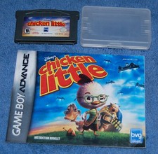 Disney's Chicken Little Nintendo Game Boy Game Advance w/Manual & Case, Tested