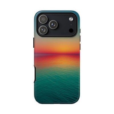 Phone Ink - iPhone | Galaxy | Pixel Case - Emerald Ocean Sunset Sky