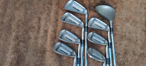 Golf beginner starting ser NICKLAUS BEAR 8 clubs irons wood , Stiff flex, right - Picture 7 of 11