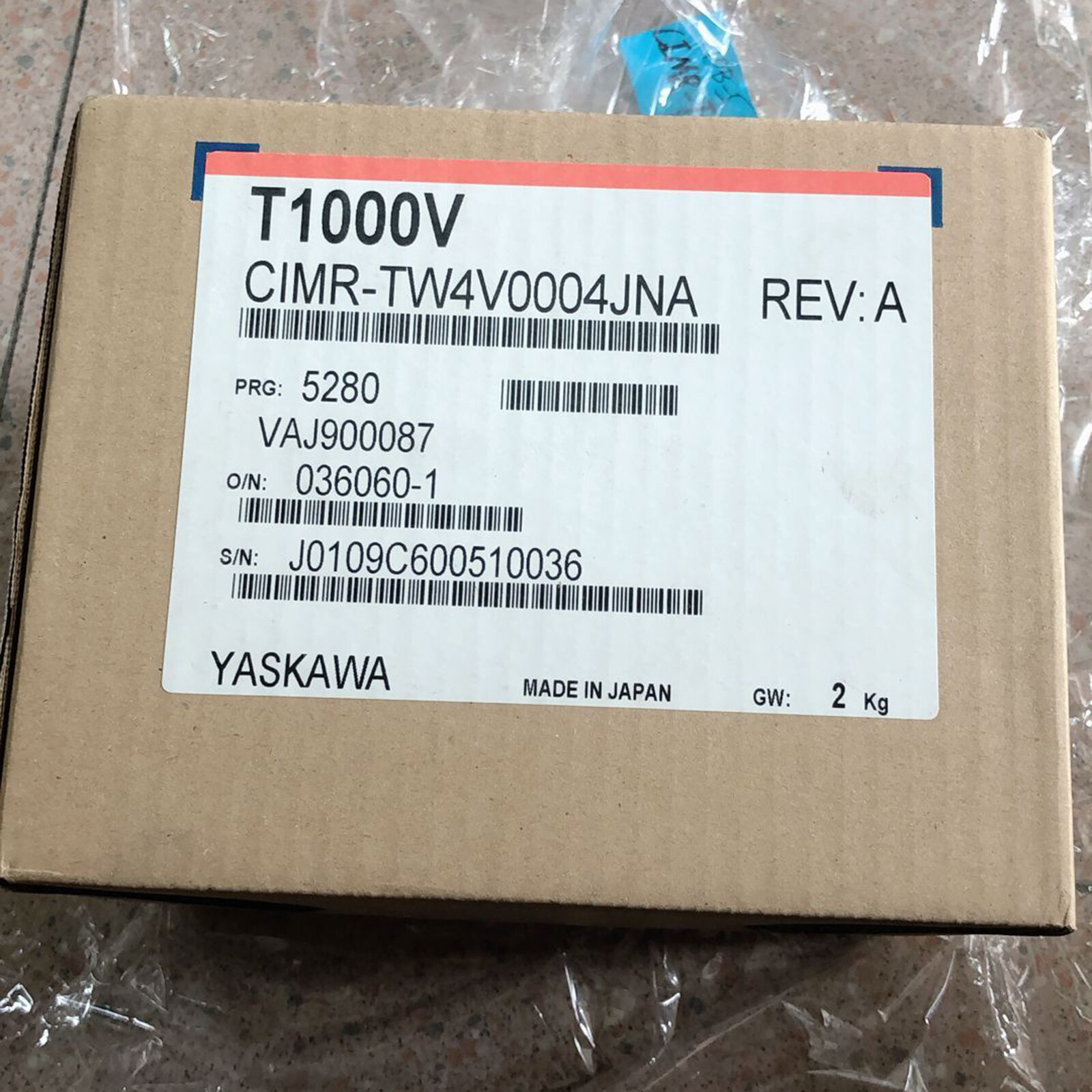 1PC New Yaskawa CIMR-TW4V0004JNA Inverter Urgent Shipment