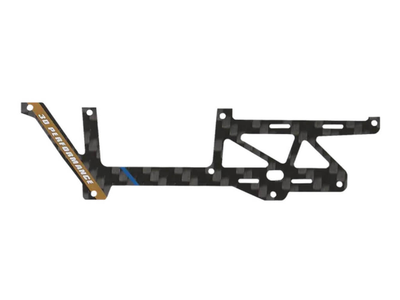 Carbon Side Frame Right (White) - OMP M1 EVO : OSHM1213W
