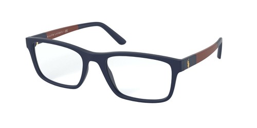 Polo Ralph Lauren PH2212 5303 Matte Blue Plastic Eyeglasses Frame 57-19-145