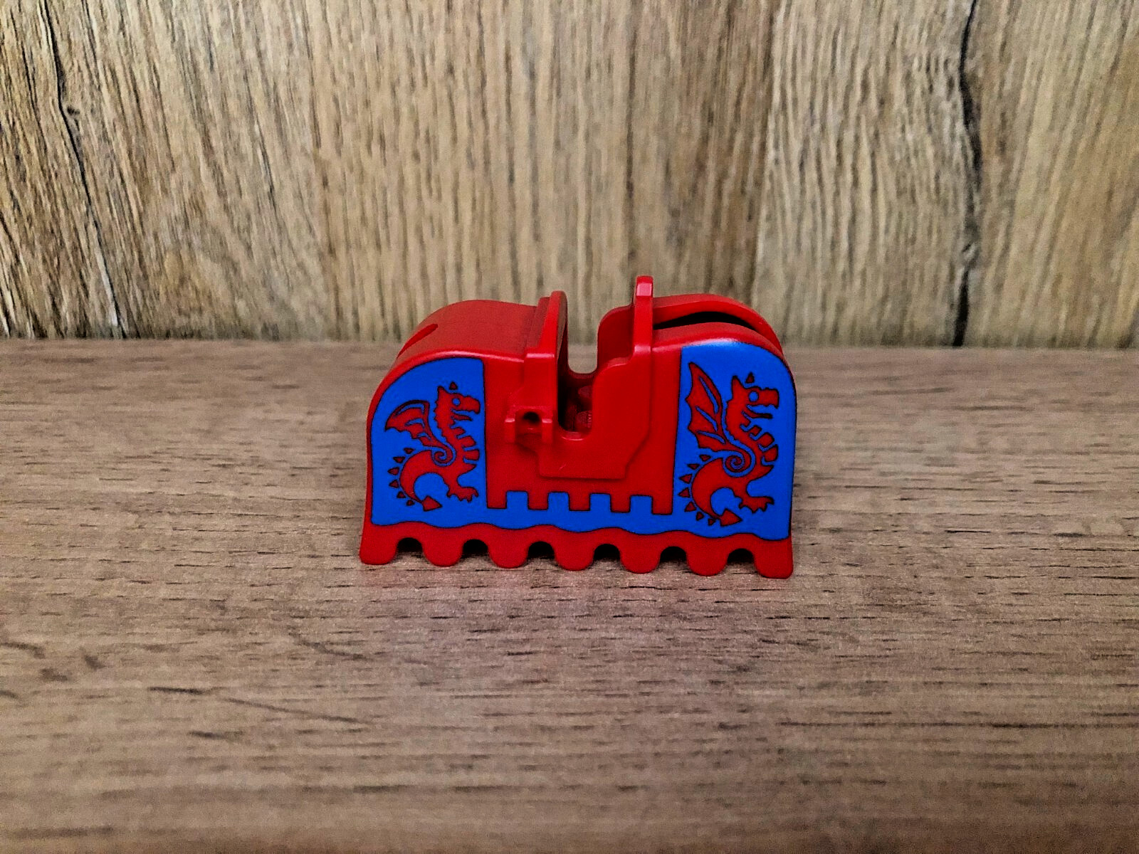 Lego Horse Barding 2490pb02 Pferdedecke Animal Accessory aus 6086 6085 Figur