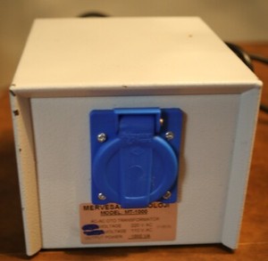 Mervesan TeknolPower Converters 220v to 110v Transformer Voltage 1000VA