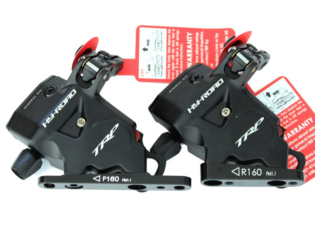 パーツ TRP HY/RD FLAT MOUNT TRP HY/RD Flat Mount Hydraulic Disc Brake Caliper Front +