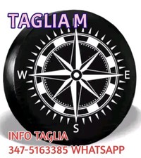 Copri Ruota d Scorta FUORISTRADA 4 PUNTI CARDINALI STELLA ROSA DEI VENTI BUSSOLA