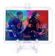 JOE SAKIC & RADEK BONK 1994-95 Finest #3 BOWMAN'S BEST REFRACTORS DUAL ROOKIE RC