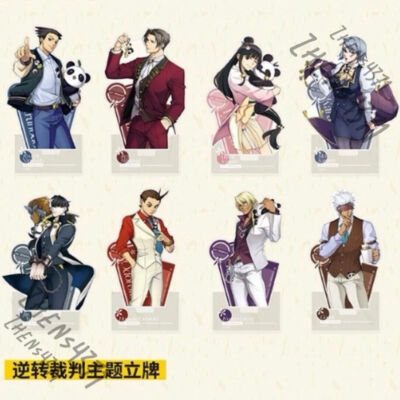 Acrylic Standing Board Ace Attorney Indicative Board Cospaly Decorate Anime Gift