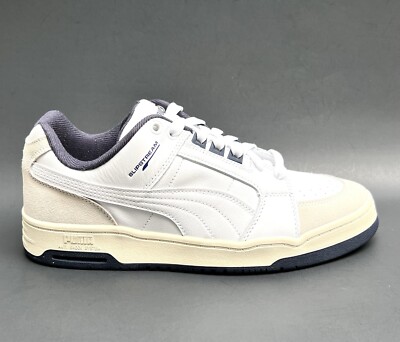 PUMA Men's Slipstream Lo Retro White / Navy Sneakers NWB