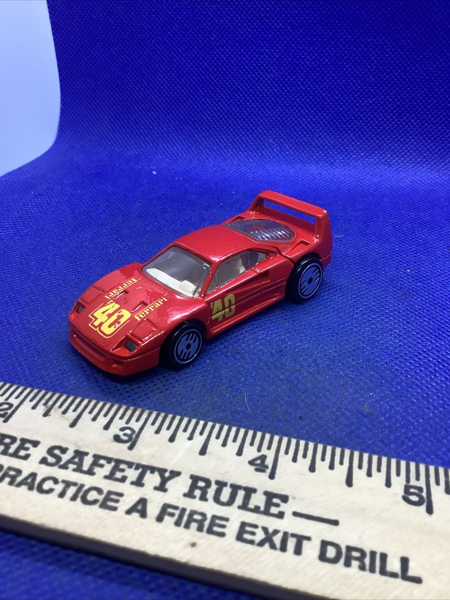 Hot Wheels 1988 - Speed Fleet - Ferrari F40 Red Hatch Open 1/64