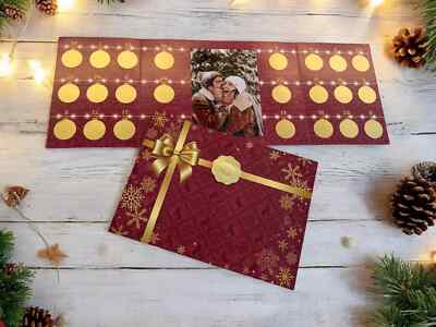 Rubbeladventskalender personalisierbar   Adventskalender zum selbst Beschriften