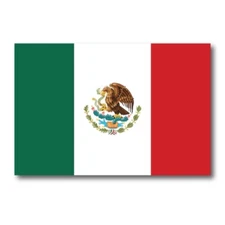 Mexican Mexico Flag Car Magnet Decal - 4 x 6 Heavy Duty for Car Truck SUV