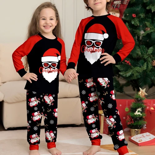 Family Matching Christmas Pyjamas Adult Kids Xmas Nightwear Pajamas Pjs Set - Picture 6 of 9