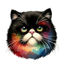 Grumpy Cat Wall Decal Sticker 18X18cm Large