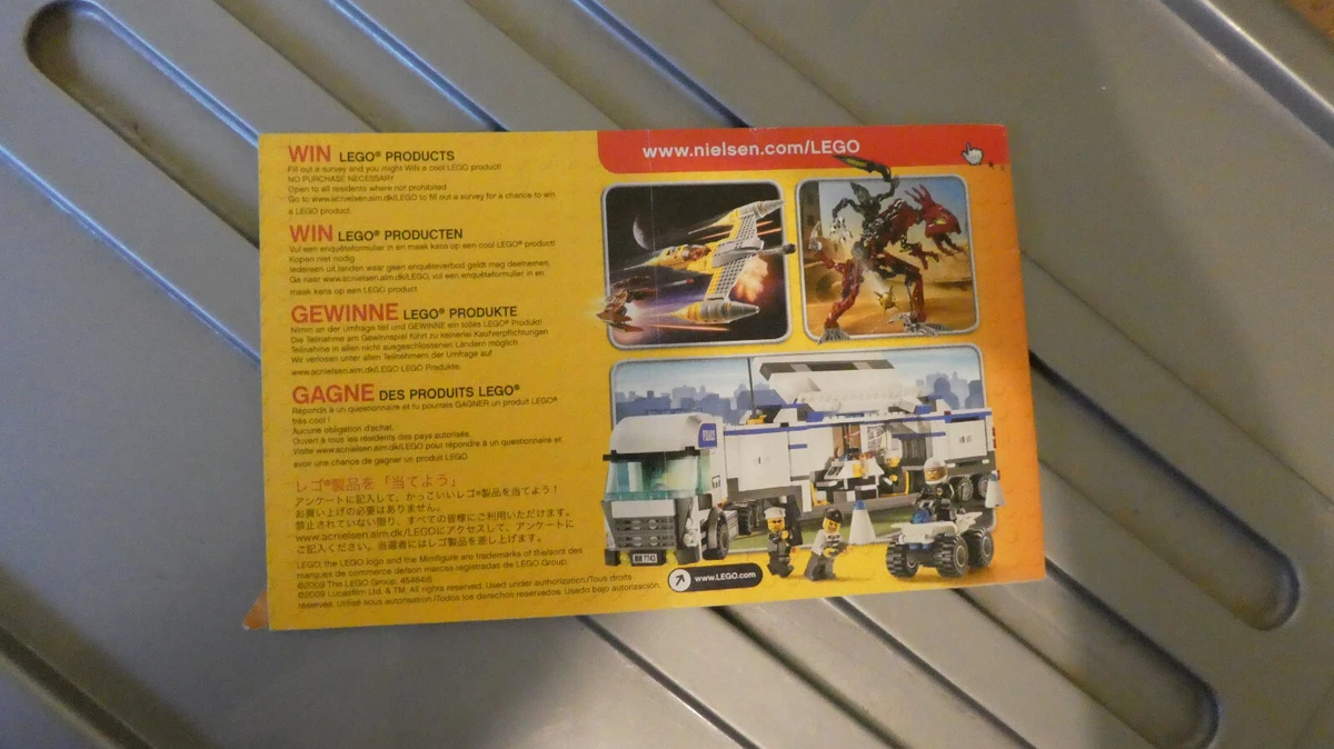 Lego set 8014 instructions sales