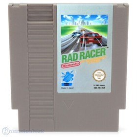 Nintendo NES - Rad Racer PAL-B mit OVP OVP besch&auml;digt