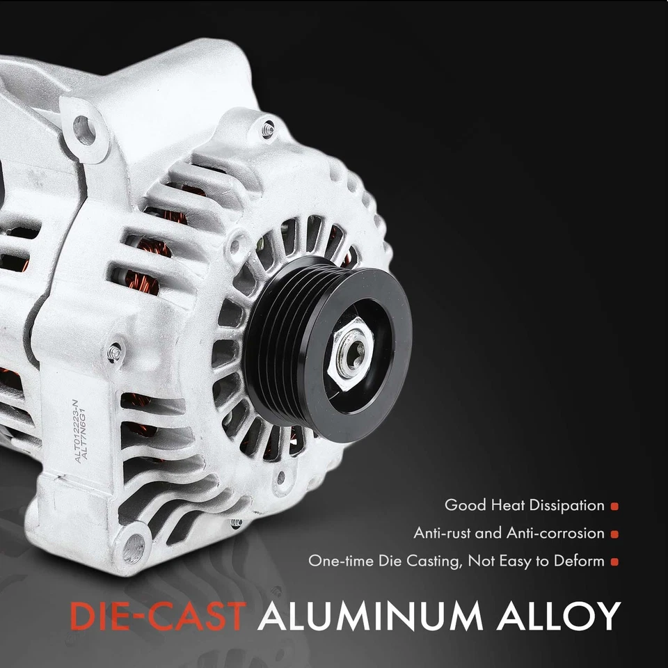 Alternador para Chevrolet Impala Monte Carlo Buick Century 2002-2004 105A 12V CW Foto 4 de 4