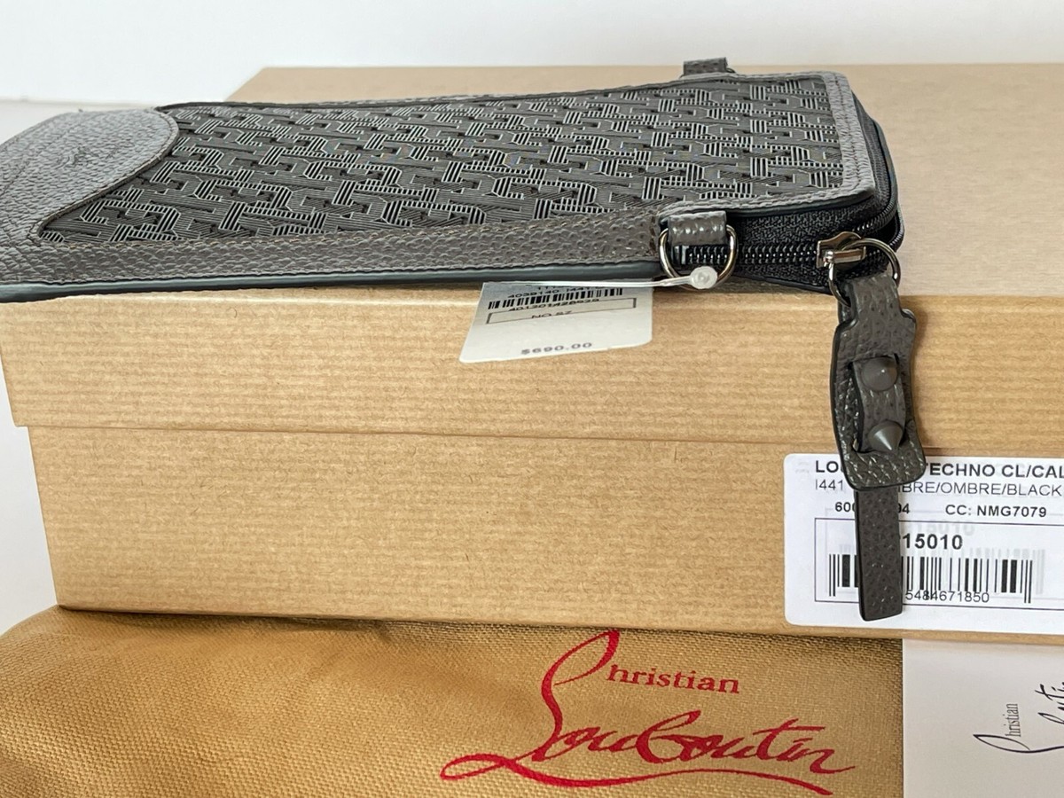 CHRISTIAN LOUBOUTIN Loubilab Tech Crossbody Bag w/Box | eBay