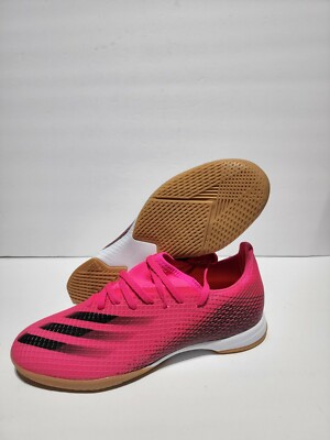 New Adidas X Ghosted.3 Indoor Soccer Shoes Pink Black FW6938 Men s Size 11.5