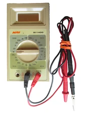 NRI M-1400 Multimeter Ohm / Volt Meter / Alternating Current Tester. Voltmeter