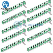 10PCS 75mm Behringer Mixer B10K Dual Double Straight Slide Potentiometer B103