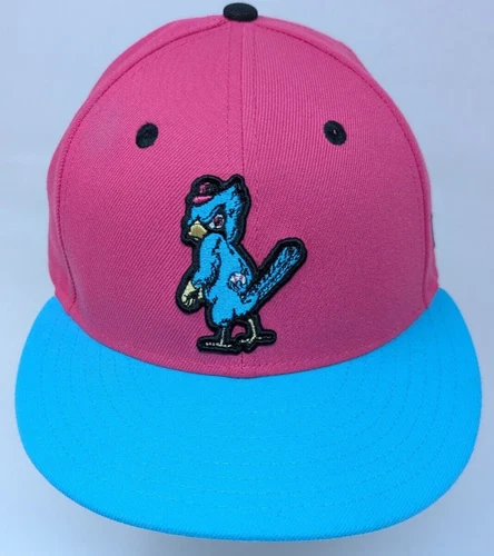 New Era St Louis Cardinals 59FIFTY Angry Bird Fan Cave Hat Cap Fitted 6 7/8