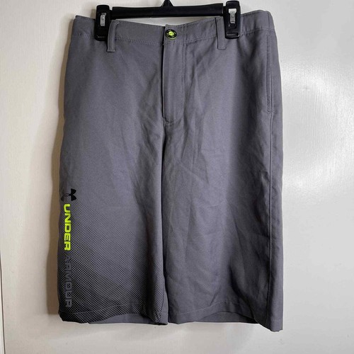 Under Armour Youth Gray Large Heat Gear Shorts