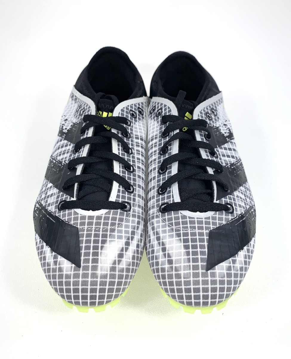 adidas Sprintstar Track Sprinter Running Spikes Black White  display picture 1