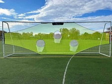 Vallerta® Skill-Shot 24x8 Ft. Soccer Target Net & Rebounder (goal not included)