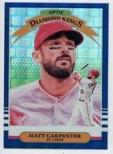 2019 Panini Optic Matt Carpenter Purple Pandora Prizm Diamond Kings #23 #40/99
