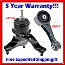 K726 Fits 2011-2014 Toyota Sienna 3.5L Auto Motor Mount & Torque Strut Mount 2pc
