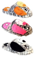 New Kids Animal Puppy Slipper Faux Fur Warm and Comfortable-3077K