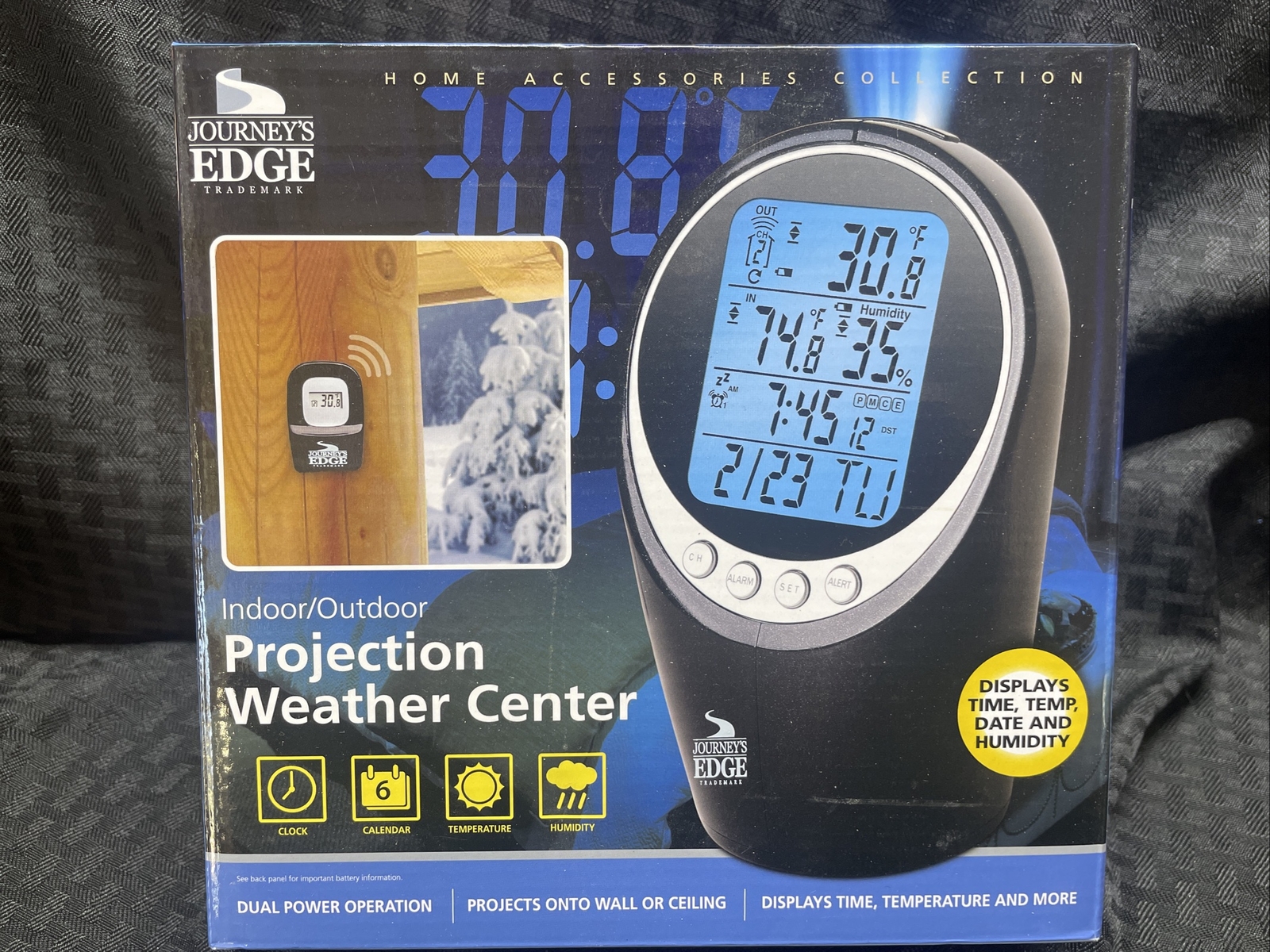 W/ Built-in Alarm Clock