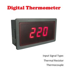 Digital Electronic External Thermometer Without Probe Room Food Cooking Aquarium