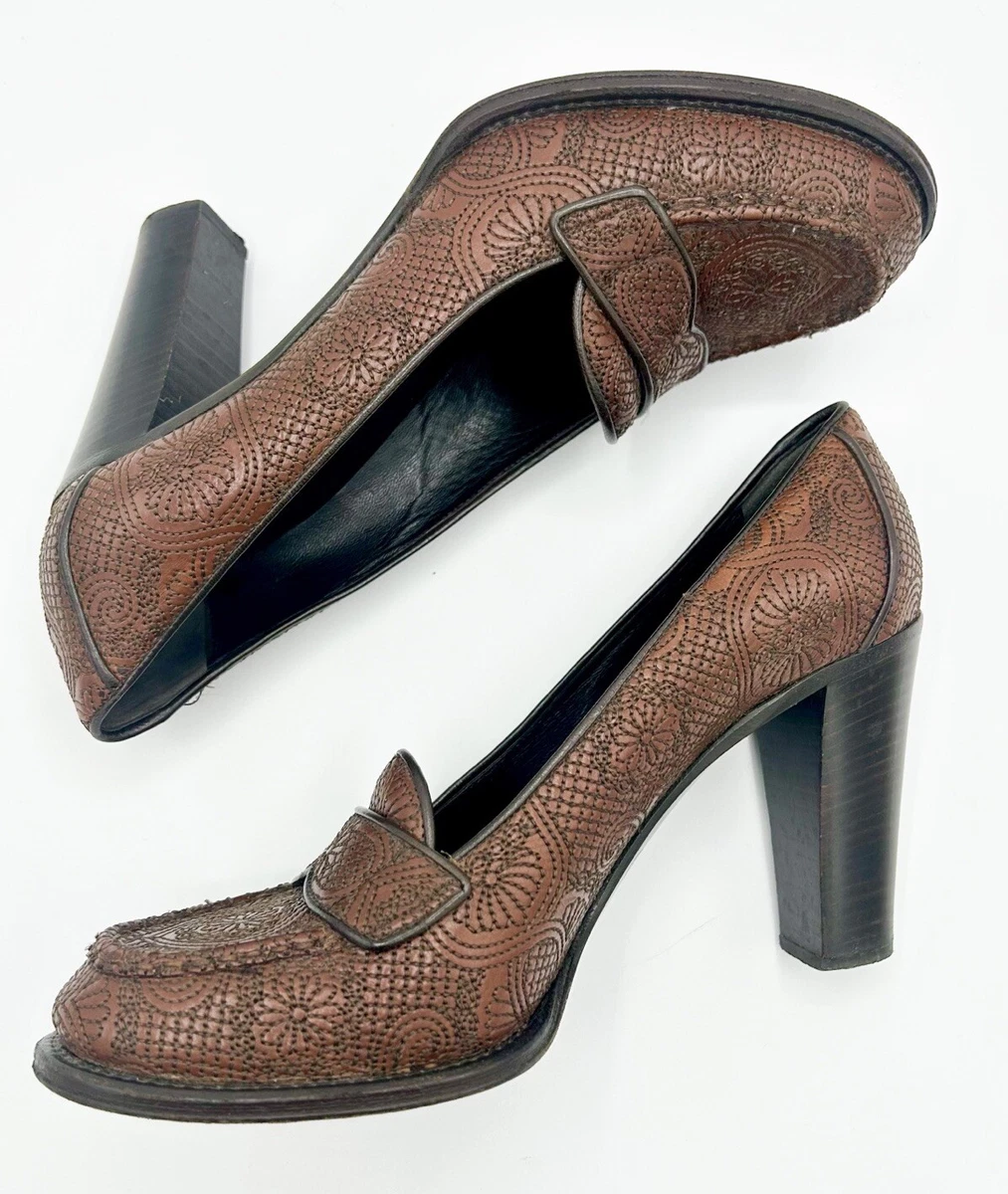 Prada heeled loafers 2025