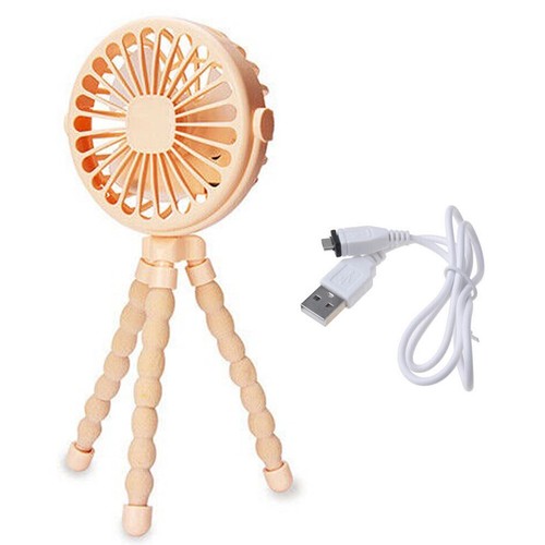 Portable Fan with Flexible Tripod Clip On Baby Fan for Stroller/ Pram/ Pushchair - Picture 12 of 12