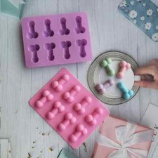 Novelty Shape Silicone Mold for Ice Soap Candle Chocolate Treats DIY 1pc