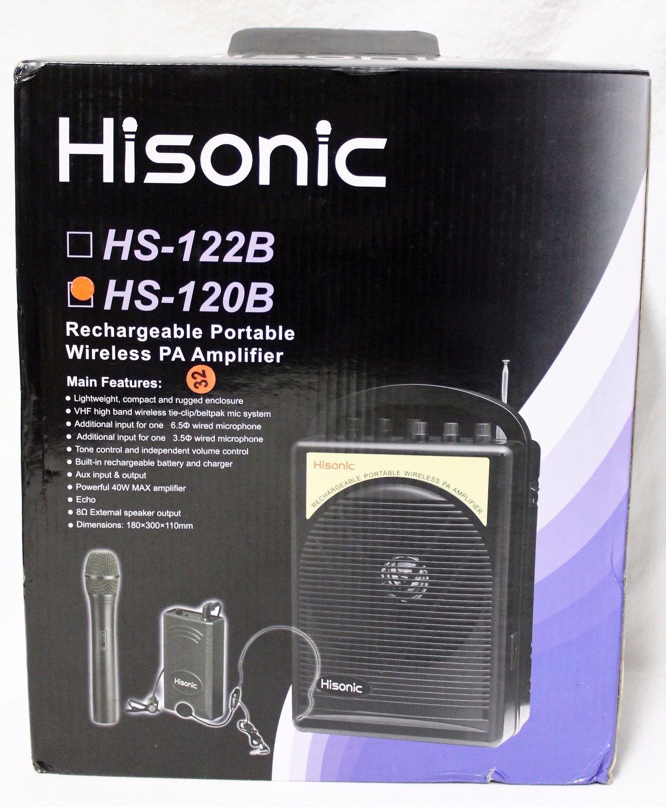 hisonic hs120b