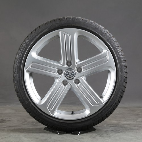 18 Zoll Winterräder original VW Golf VII 7 Cadiz R-Line 5G0601025BK Winterreifen - Picture 2 of 5