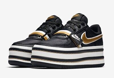 2018 WOMEN NIKE VANDAL 2K BLACK METALLIC GOLD PLATFORM 2018 WOMEN NIKE VANDAL 2K BLACK METALLIC GOLD PLATFORM