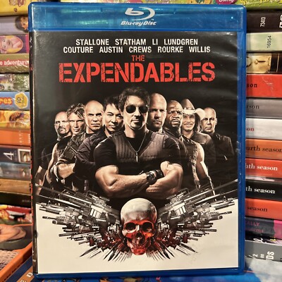 The Expendables 2010 Blu-Ray Stallone Lundgren Statham Jet Li
