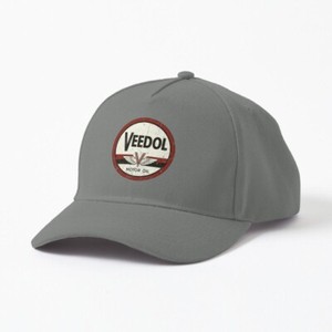 VEEDOL MOTOR OIL Vintage Old Logo Embroidered Ball Cap Hat Gasoline New