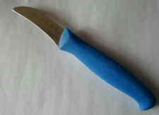 Henckels Zwilling Bird Beak Peeling Paring Knife 2 inch blade blue handle 